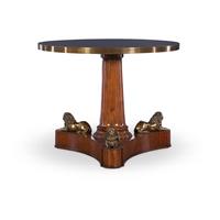 Lion Pedestal Center Table