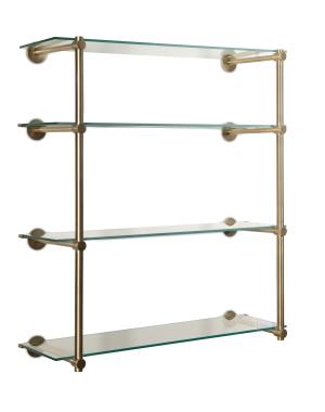 Brass Wall Shelf