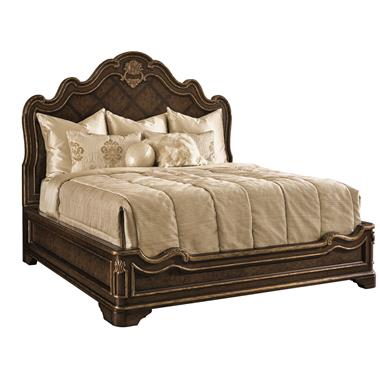 Aria King Panel Bed