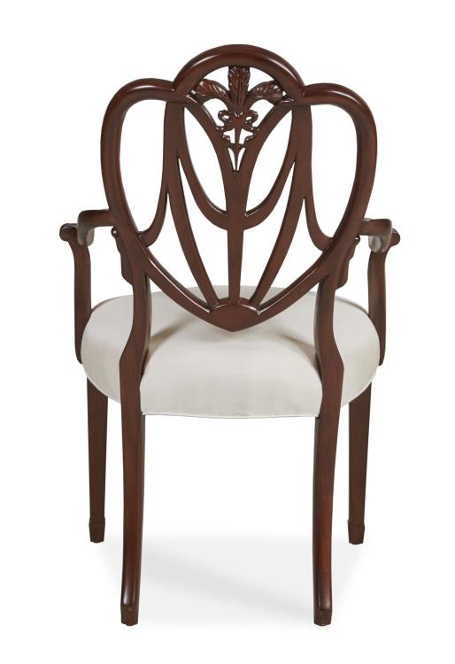 Heart Arm Chair Pearl
