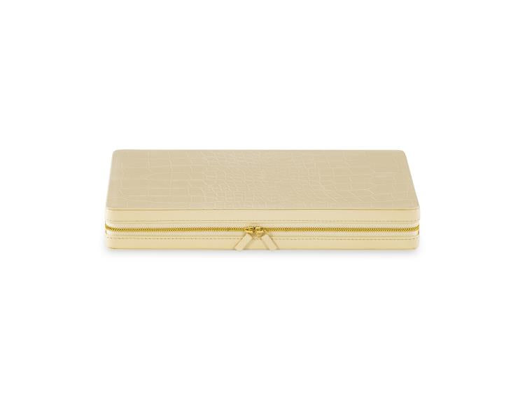 Travel Backgammon Board Cream