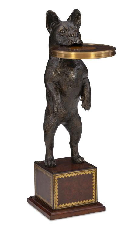 French Bulldog Accent Table